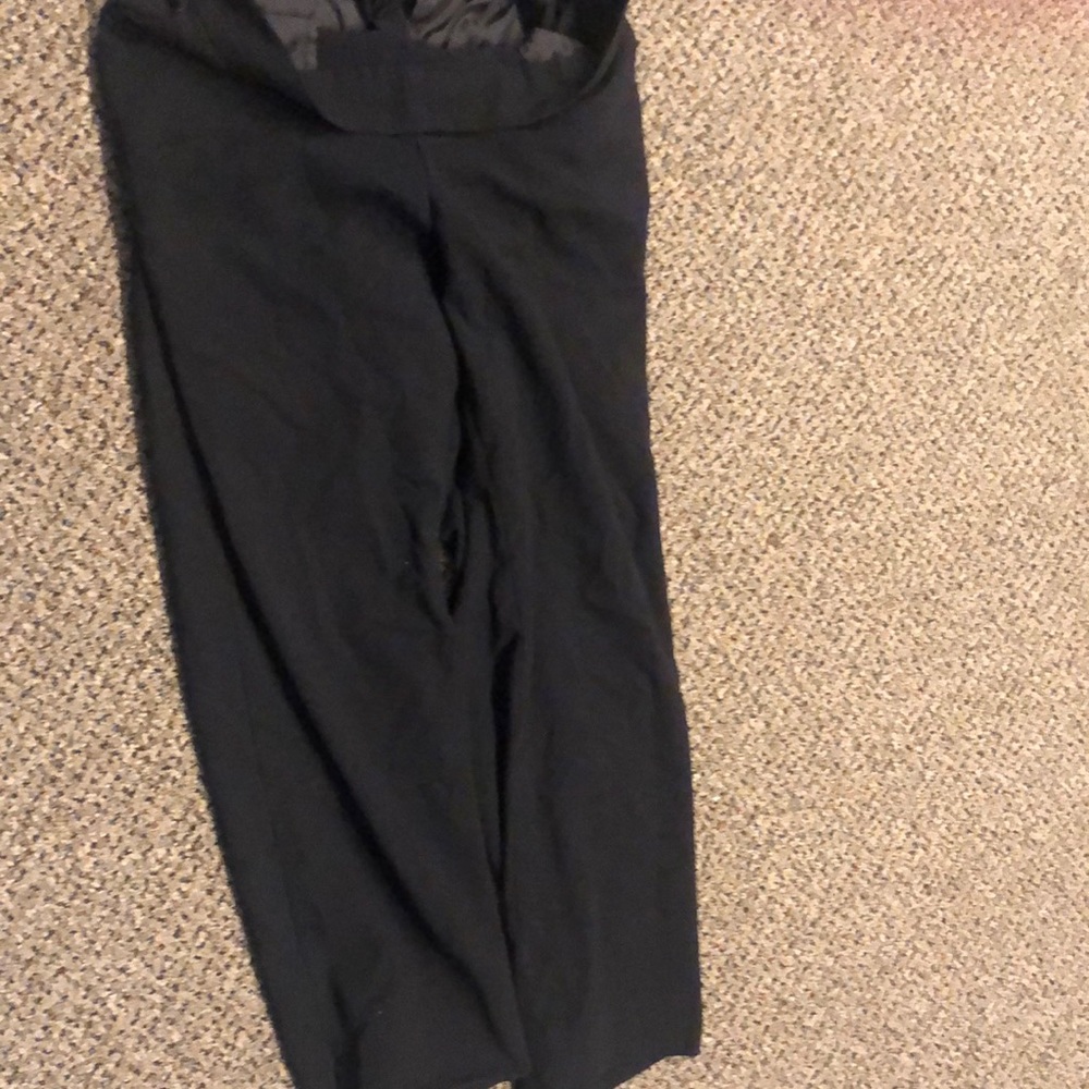 Banana republic size 6p black Capri dress